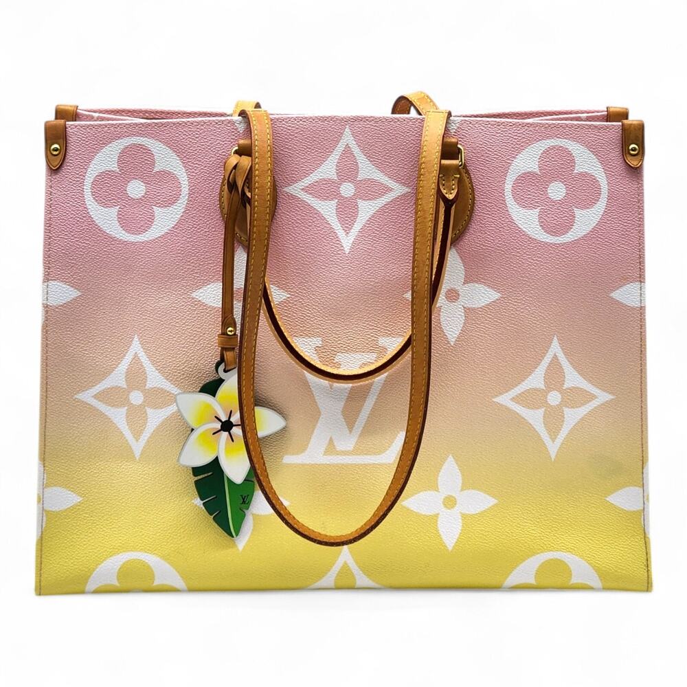Louis Vuitton OnTheGo Tote By The Pool Monogram Giant GM Pink - Picture 3 of 10